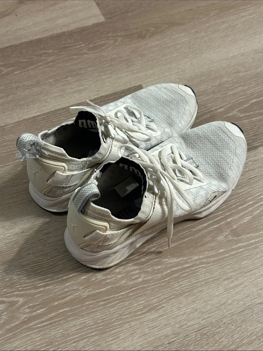 Puma Lowcut Ignite evoKnit Athletic Running Sneakers Sz 6.5